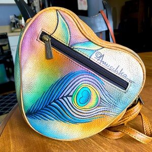 Anuschka Leather cross-body bag